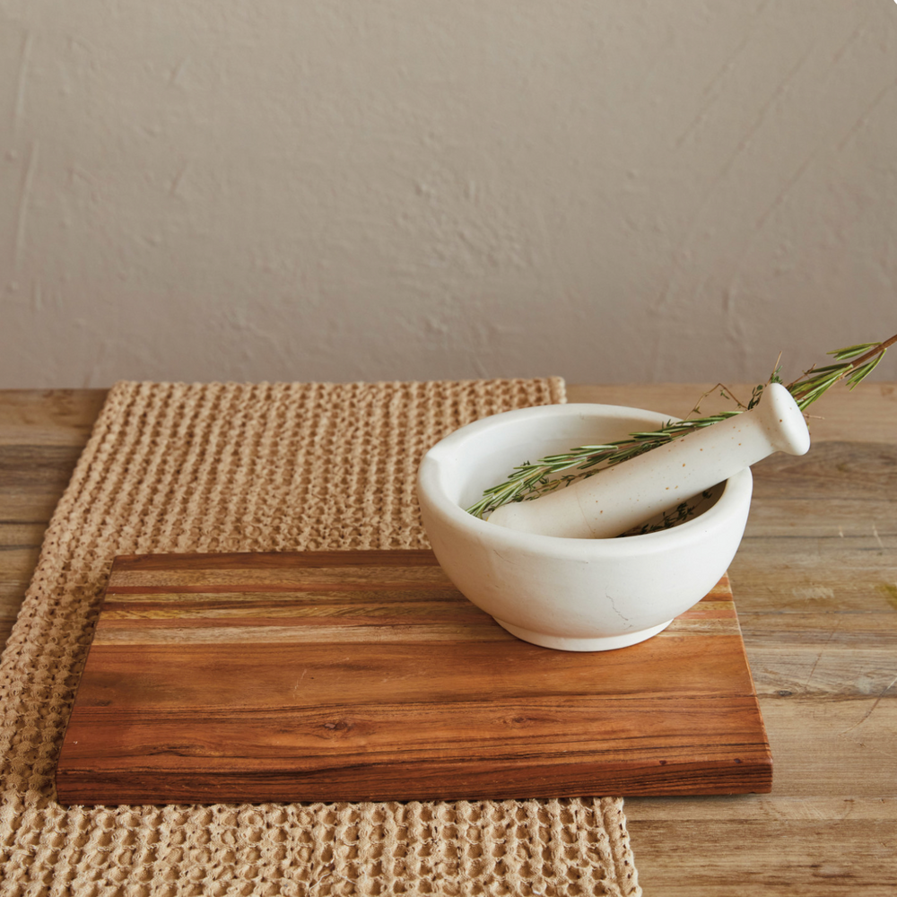 Stoneware Mortar & Pestle