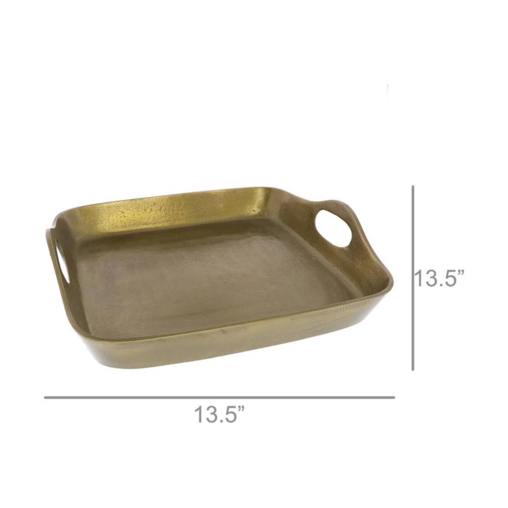 Brass Kenzie Tray