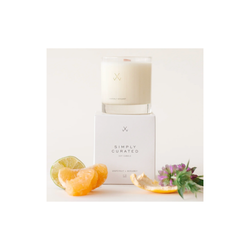 Grapefruit + Bergamot Candle