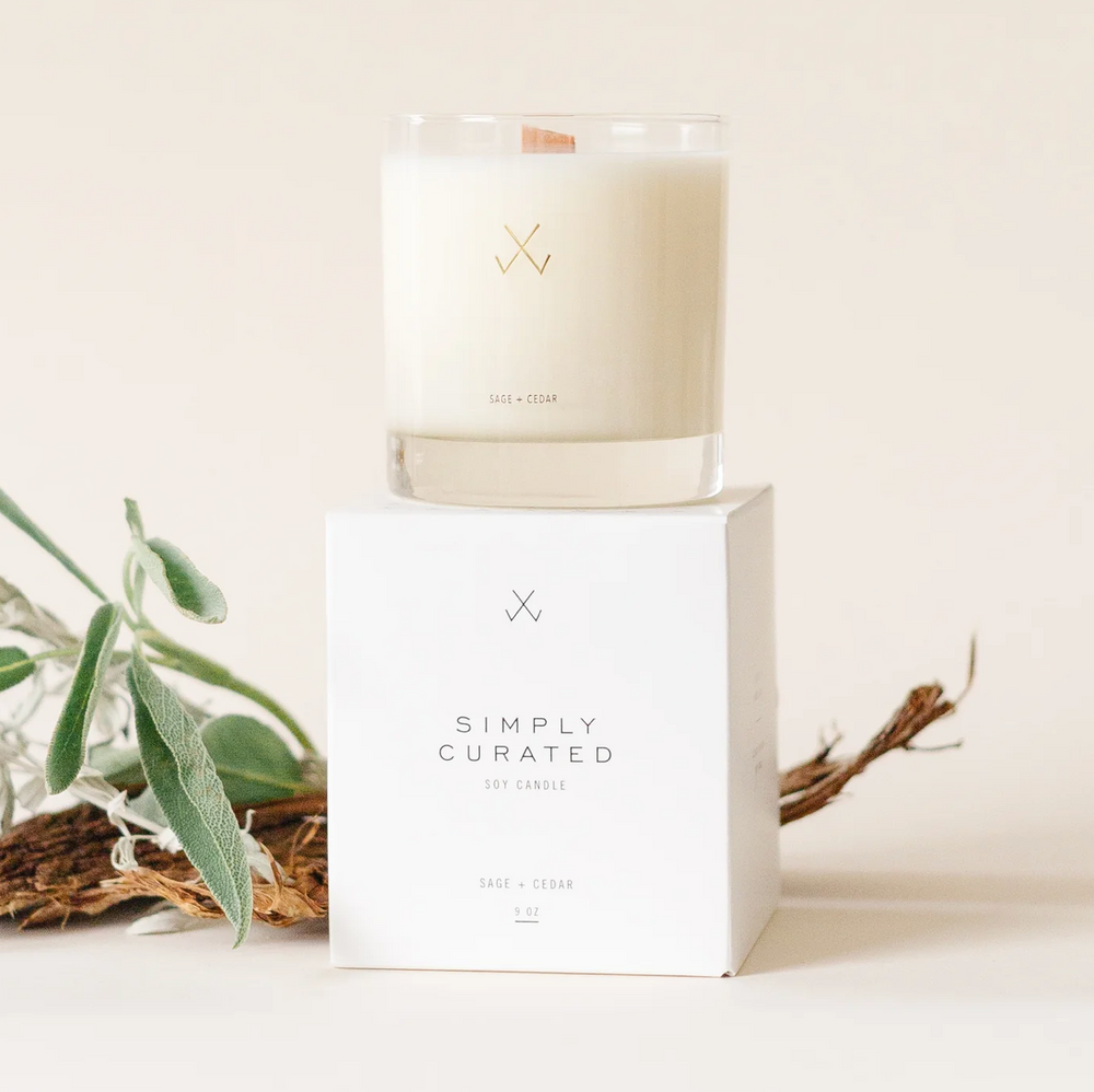 Sage + Cedar Candle