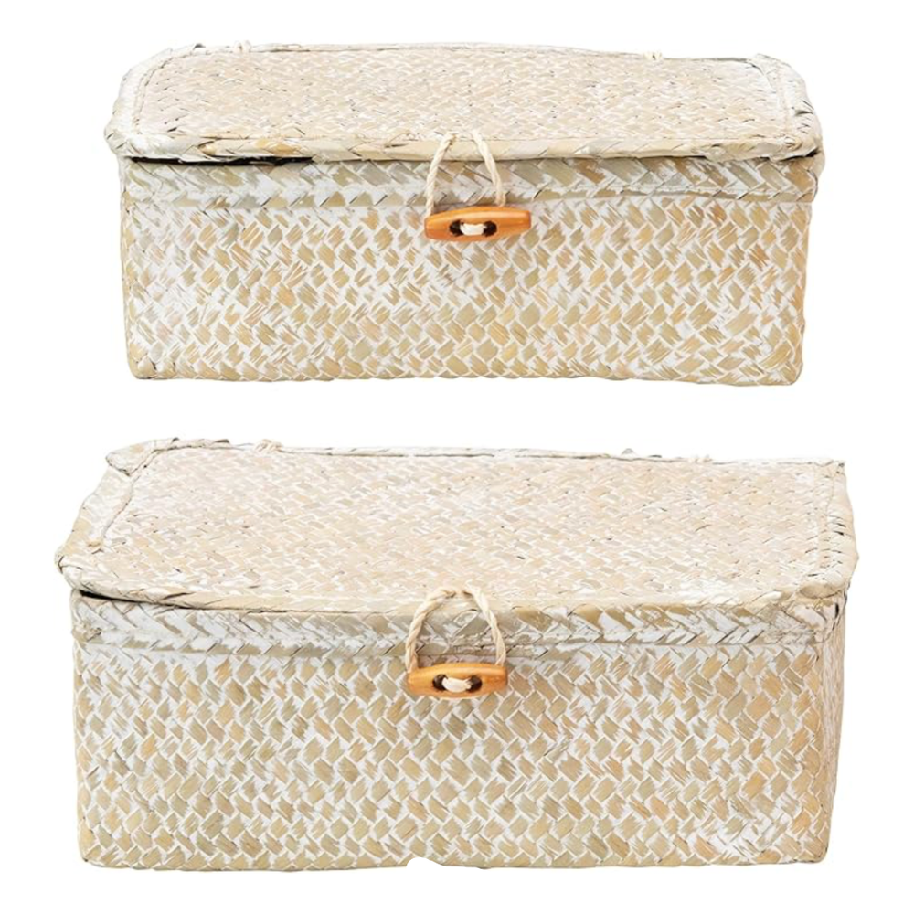 
                      
                        Hand-Woven Seagrass Baskets
                      
                    